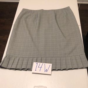 Gray Skirt Size 14W